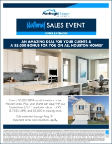 National Sales Event Extended! Earn a $5K Bonus Citywide!