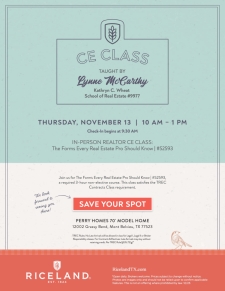 RSVP Today for Riceland’s Next Complimentary CE Class – 11.13.25