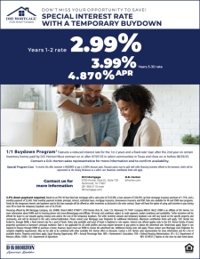Rates as low as 2.99% - Limited Time Only!