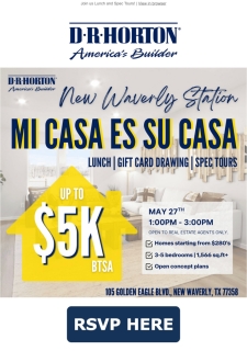 Realtor Event - Mi Casa es su Casa at New Waverly Station!