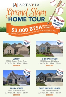 Score a $3K BTSA in ARTAVIA Today!