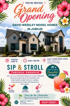 Sip & Stroll through Paradise at Jubilee