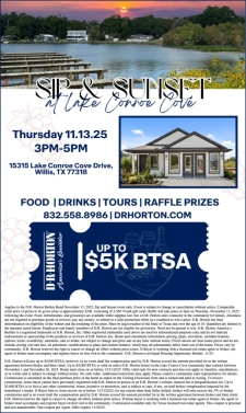 Sip & Sunset Tours on Lake Conroe