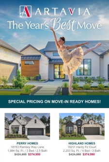 Special Pricing on Move-In Ready Homes!