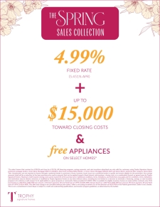 Spring Sales Collection: 4.99% + up to $15,000 in Closing Costs