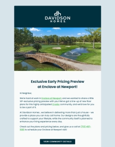 Take a Sneak Peek at Enclave at Newport Pricing