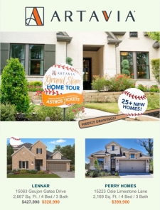Tour Move-In Ready Homes + Win Astros Tickets 🏡⚾️