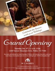 Wildrye's Model Grand Opening Event