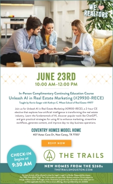 You&rsquo;re Invited: AI for Real Estate: 2 CE Hours at No Cost