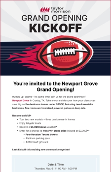 Thursday! Newport Grove Grand Opening