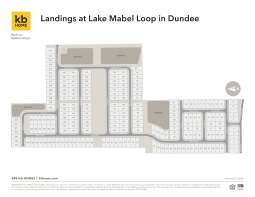 Landings at Lake Mabel Loop Site Map