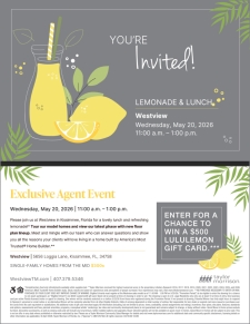 Exclusive Agent Event at Westview