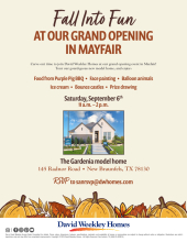Fall into Fun at Mayfair Grand Opening!