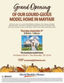Model Home Grand Opening in Mayfair