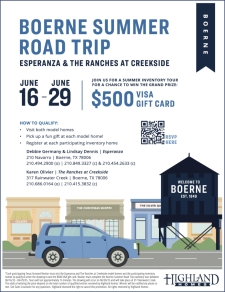 Boerne Summer Road Trip