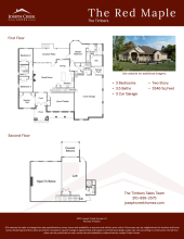 The Red Maple - Floorplan