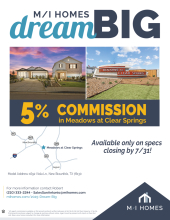 5% Commission in Meadows at Clear Springs