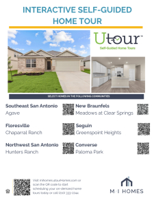 Interactive Self-Guided Home Tour