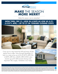 Lock In a 4.5% Rate (5.527% APR)