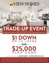Trade Up Event - $1 Down on VA Loans or $25k Flex Cash