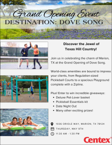 Dove Song Grand Opening