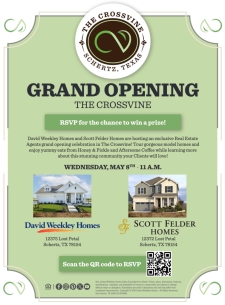 Join Us on May 8th for a Grand Opening at The Crossvine