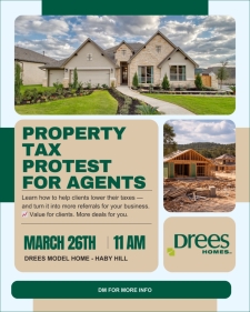Property Tax Protest for Agents in HABY HILL!