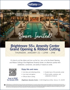 Brightmore 55+ Amenity Center Grand Opening!