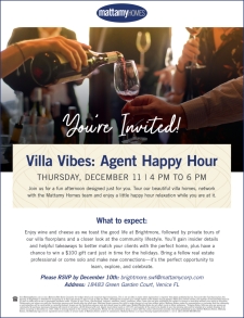Villa Vibes - Agent Happy Hour!