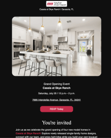Cassia at Skye Ranch Model Grand Opening