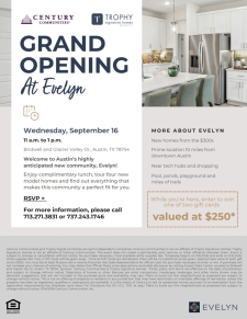 Grand Opening at Evelyn