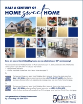 50th Anniversary Incentives on To-Be-Built Homes!
