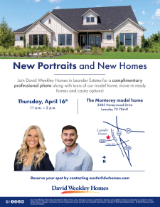 New Portraits and New Homes