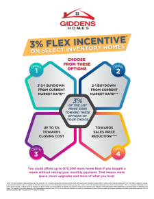 3% Flex Incentive