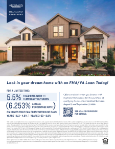 Limited Time: 4.5% Rate On Inventory Homes