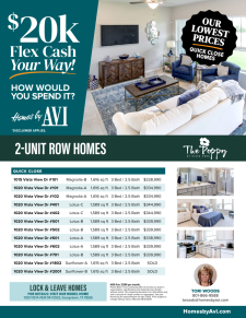 Available Homes at The Poppy at Vista Vera