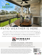 La Cima September BTO Inventory