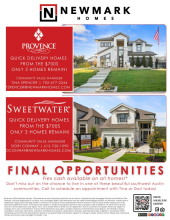 Provence and Sweetwater Incentives