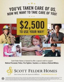 $2,500 to Thank Our Home Town Heroes
