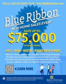 Blue Ribbon New Home Sales Event - Save up to $75,000