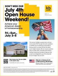Don't Miss the July 4th Open House Weekend!