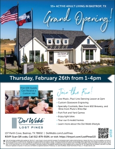 Grand Opening at Del Webb Lost Pines