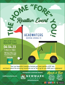 Tee Up in Headwaters for an Exclusive Realtor Event!