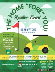 Tee Up in Headwaters for an Exclusive Realtor Event!