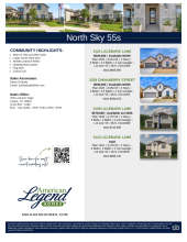North Sky 55s Inventory