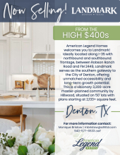 Now Selling in Landmark!