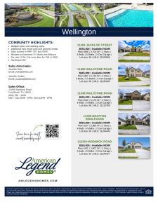 Wellington Inventory