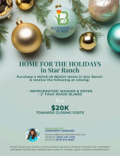 Home for the Holidays in Star Ranch