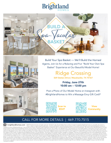 Build a Spa-Tacular Basket at Ridge Crossing