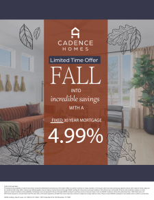 Fall into Savings